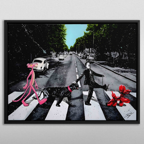Pink on Abbey