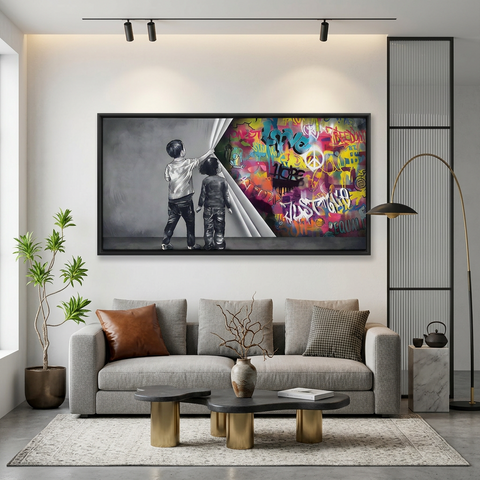 Unveiling Art Behind the Wall