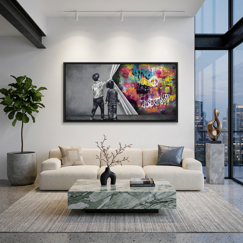 Unveiling Art Behind the Wall