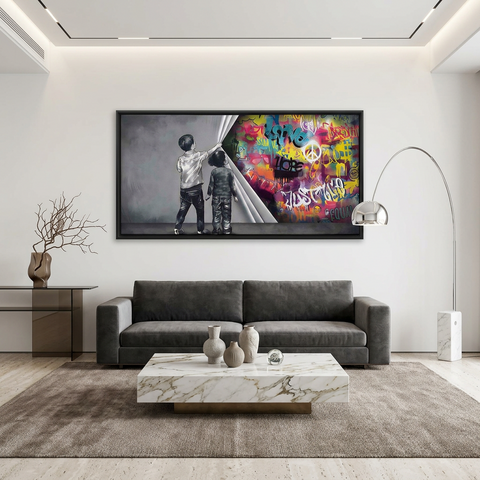 Unveiling Art Behind the Wall