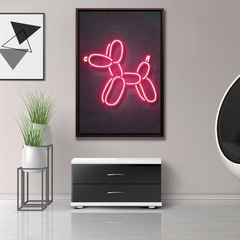 Neon Balloon Dog