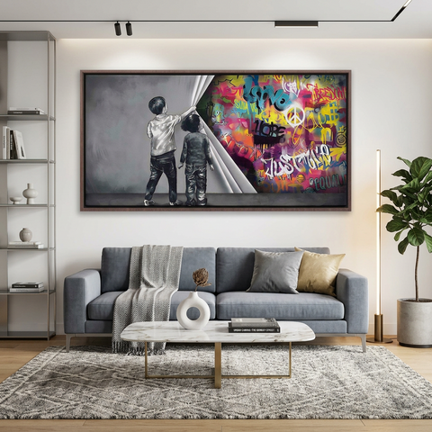 Unveiling Art Behind the Wall
