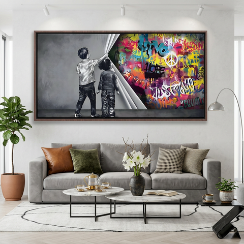 Unveiling Art Behind the Wall