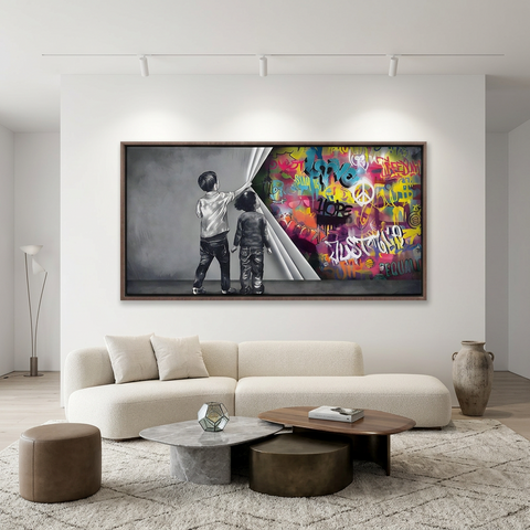 Unveiling Art Behind the Wall
