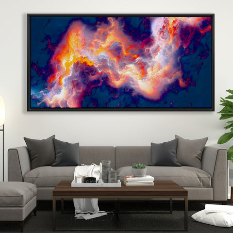 Abstract Fire Sky