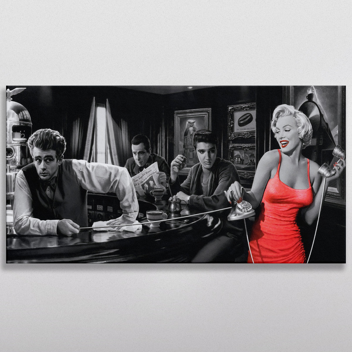 Elvis Presley and Marilyn Monroe
