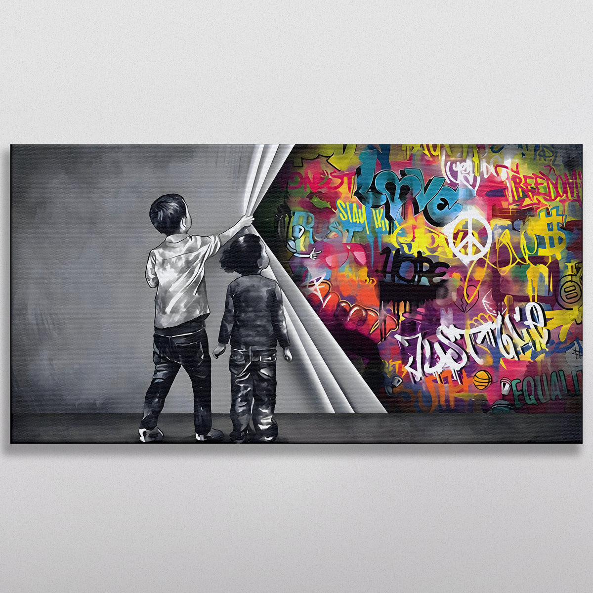 Unveiling Art Behind the Wall
