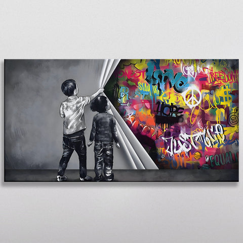 Unveiling Art Behind the Wall