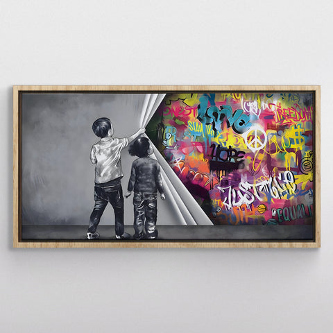 Unveiling Art Behind the Wall