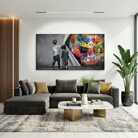 Unveiling Art Behind the Wall