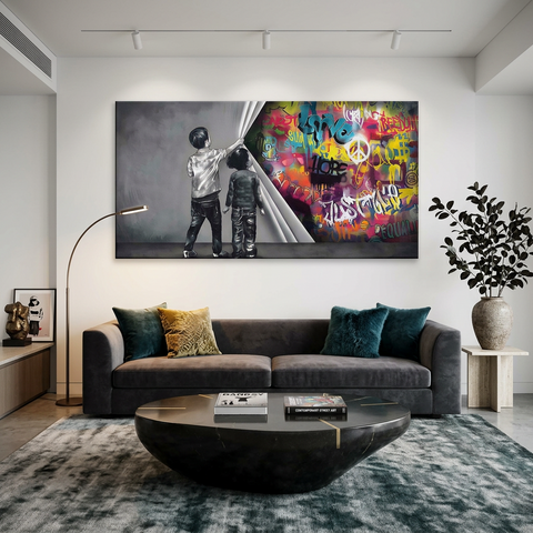 Unveiling Art Behind the Wall
