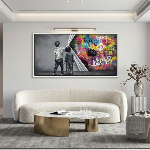 Unveiling Art Behind the Wall