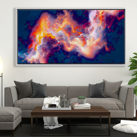 Abstract Fire Sky