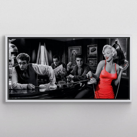 Elvis Presley and Marilyn Monroe